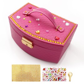 AOMOTA Ballerina Jewelry Music Box for Girls- Ballerina Music Box, Kids Music Box with Spinning Ballerina, Ballerina Jewelry Box Musical, Ballet Birthday Gifts