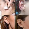 Ear Piercing Kit-8PCS Ear Piercing Tool Kits with Stud Earrings