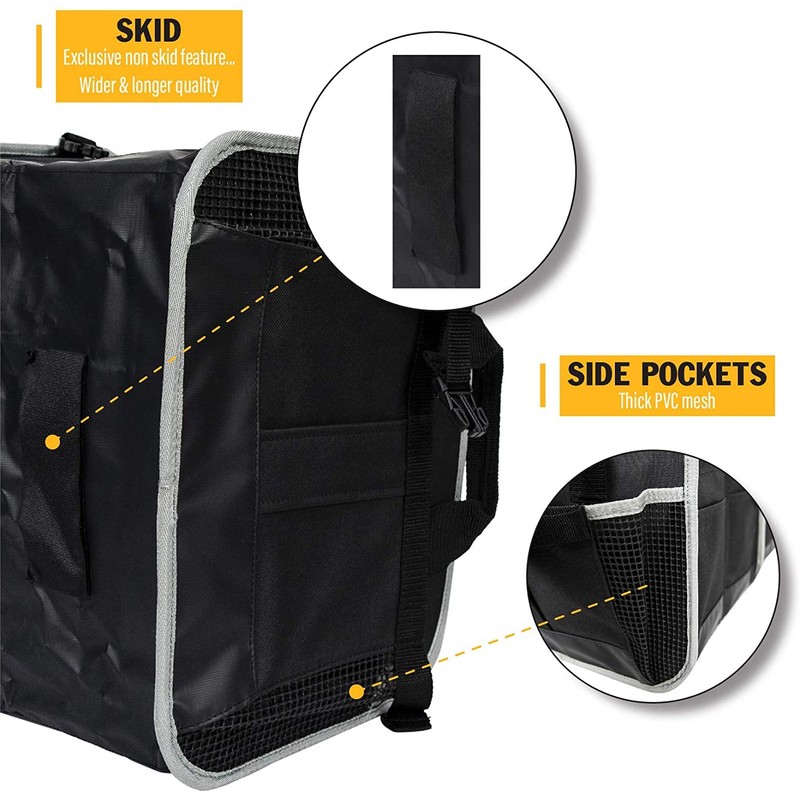 Tahoe Trails 23" Foldable Trunk Organizer for Car Storage, Reinforced