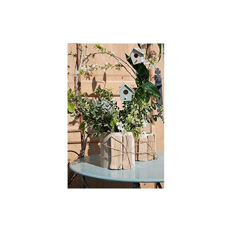 Artemio Driftwood Blocs, Wood, Brown, -8 cm