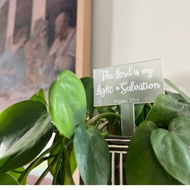 Set of 10 Inspirational Plant Stakes | Word of God | Garden Markers | Houseplants | Plant Stakes