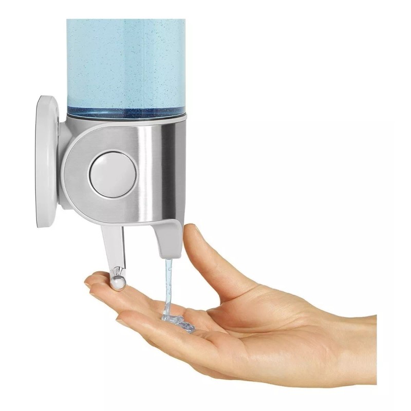 Escanver Dispensador Jabón Liquido Baño Soporta Rastrillo Envíogratis