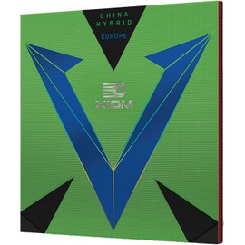 XIOM Table Tennis Rubber Vega Europe Hybrid Black (BK) MAX 10731