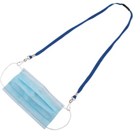 Advantus Corp. Adult Breakaway Mask Lanyard Blue 10/PK