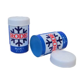 Rode XC Cross Country Ski Hardwax (Kick Wax/Grip Wax), Blue I Hardwax P30 (-2C/-6C), 45g
