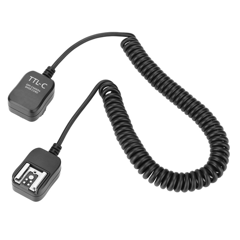 0.8m TTL Off Camera Flash Sync Extension Cord for Canon