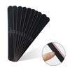 Nail Files Black Straight Nail File Double Sided Vivid Stella