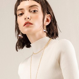 Vavhoo 4 Pairs Cow Farm Pet Dangle Hook Earrings Cute Golden Cow Animal Drop Earrings for Women Birthday Friendship Party Accessories Jewelry Gift Set (4 Pairs)