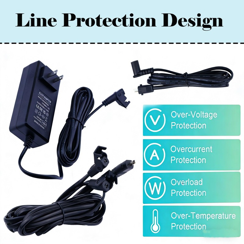 Dual motor power kit -29V 2A 2-pin AC/DC power adapter