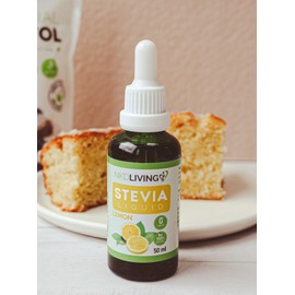 NKD Living Pure Stevia Liquid Drops 50ml (Lemon)