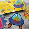 Touch and Feel Puzzle and Board Book Set - Monsters