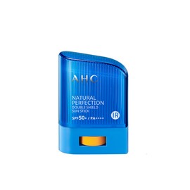 AHC Natural Perfection Double Shield Sun Stick 14g (blue) 1 piece Double Shield 14g 1 piece / AHC 내추럴 퍼펙션 더블쉴드 선스틱 14g (파랑) 1개 더블쉴드 14g 1개
