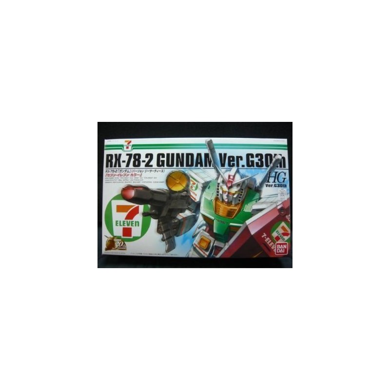 BANDAI HG RX-78-2 Gundam Ver.G30th Seven Eleven Limited