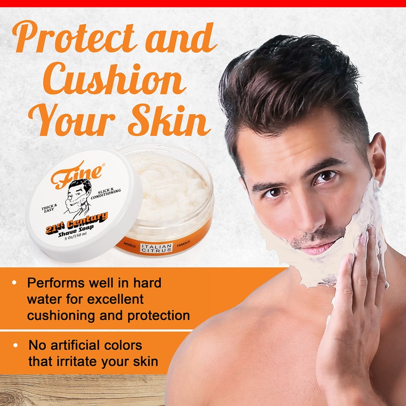 Fine Accoutrements Italian Citrus Shaving Soap 150 ml
