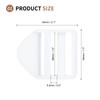 SUIKIHUM 10 Pack Plastic Ladder Slider, 1 Inch(25mm) Backpack Buckle