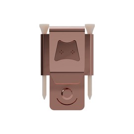 Iron Scrub Pro Golf Club Cleaner with Tee Holder, Ball Marker, Magnet, Clip