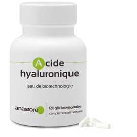 Biotechnological hyaluronic acid * 100 mg / 120 vegetable capsules * guaranteed purity at least 90 %