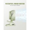 AA Battery Operated Baby Stroller Fan, 5 Inch Clip on
