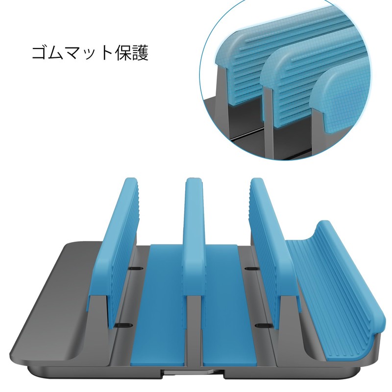 Geecol Vertical Laptop Double Stand for MacBook Pro Air Mini