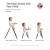 Funny Supply 3-in-1 Foldable High Chair, Portable & Convertible Baby