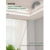 Dusters for Cleaning, 100-inch Extra-Long Duster with Extension Pole, Bendable