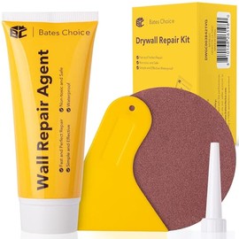 Bates Choice - Drywall Repair Kit, 16pcs, Dry Wall Patch Kits, Wall Repair Patch Kit, Wall Patch Repair Kit, Drywall Hole Patch, Drywall Patch Kit, Wall Hole Repair Kit, Patch for Wall Repair