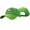 John Deere Embroidered Logo Vintage Baseball Hat - One-Size -