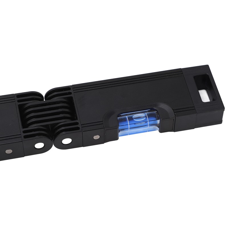 Folding Level Ruler Aluminum Alloy 4 Bubble Multifunction Multi Angle