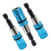 OSVJE 3PCS Hex Shank Drill Bits Adapter, 1/4 Inch Blue