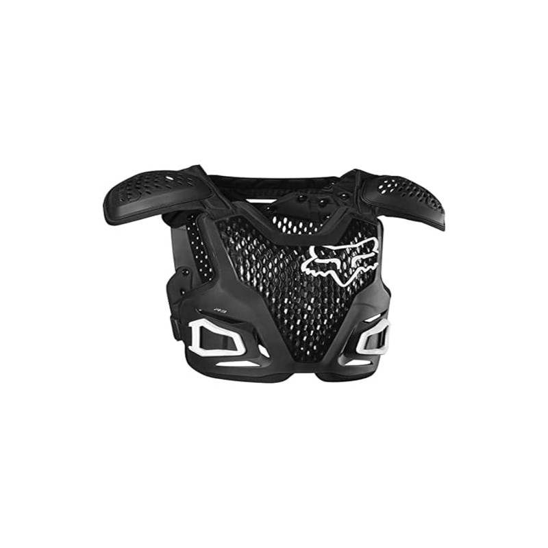 Fox Racing Youth R3 Motocross Chest Protector, Black