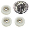 Jauarta 3PCS Nylon Professional 36 Tooth E Motor Gear Clutch