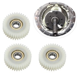 Jauarta 3PCS Nylon Professional 36 Tooth E Motor Gear Clutch Equipment Tool Accessory
