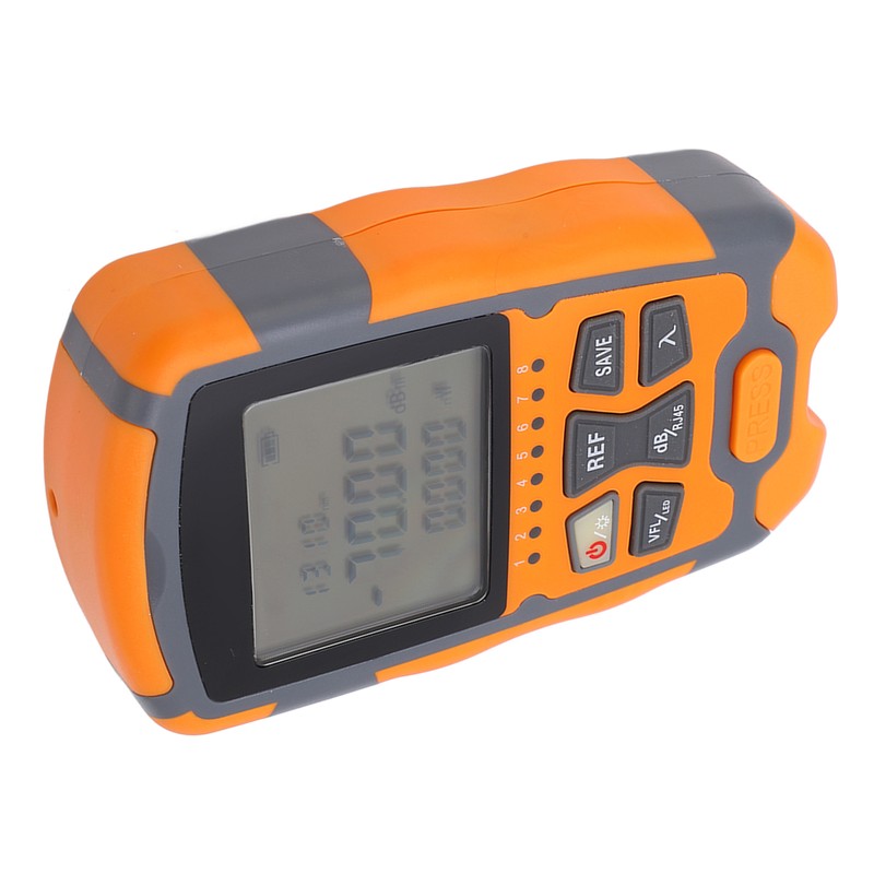 Optical Fiber Power Meter Digital Display Optic Cable Tester ‑70~+10dbm