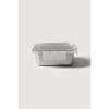 JAJU [JAJU] Stainless Modular Airtight Container 800ml White