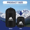 Flintronic Compression Stuff Sack for Sleeping Bag, Lightweight Waterproof Compact
