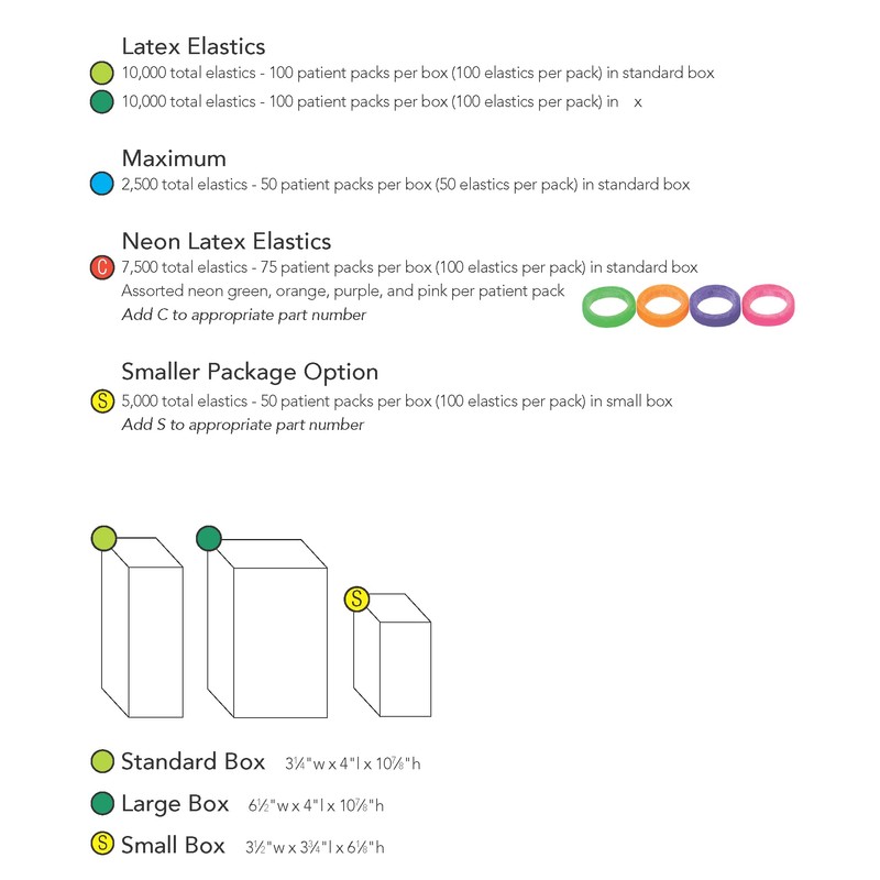 American Orthodontics Elastics Wildlife Blue Whale | Maximum, 14 Oz,