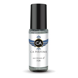 CA Perfume Impression of Maison Francis 7/24 For Women & Men Replica Fragrance Body Oil Dupes Alcohol-Free Aromatherapy Sample Travel Size Concentrated Long Lasting Attar Roll-On 0.14 Fl Oz/4ml-X1