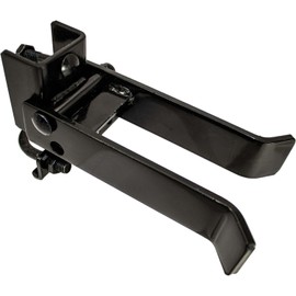 2-3/8" Strong Arm Single Gate Latch (Black)
