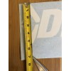 Diamond C Trailers Replacement Stickers 24”(Set Of 2) White Decals