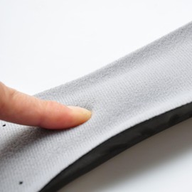 Shoe Insoles, Orthotic Insoles, Arch support insoles, Memory Foam Insoles Providing Excellent Shock Absorption and Cushioning for Feet Relief, Comfortable Insoles for Men And Women for Everyday Use (Black, L)