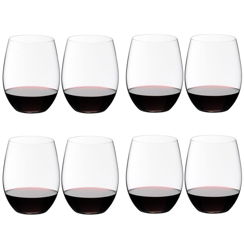 Riedel O Crystal Cabernet/Merlot Wine Glass, Set of 8