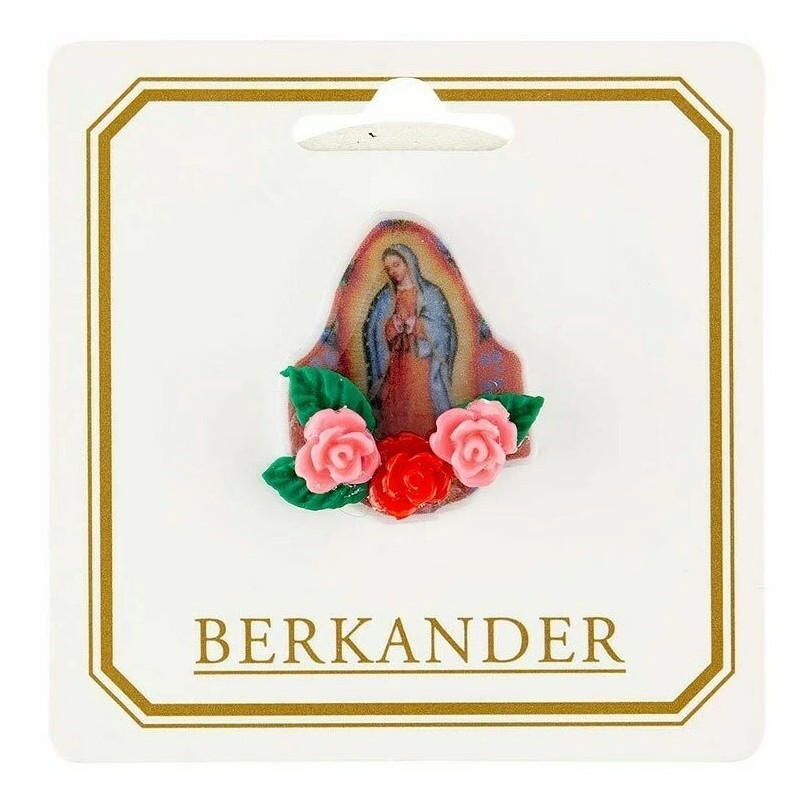 Set of 2 Our Lady of Guadalupe Pin 3D Clay