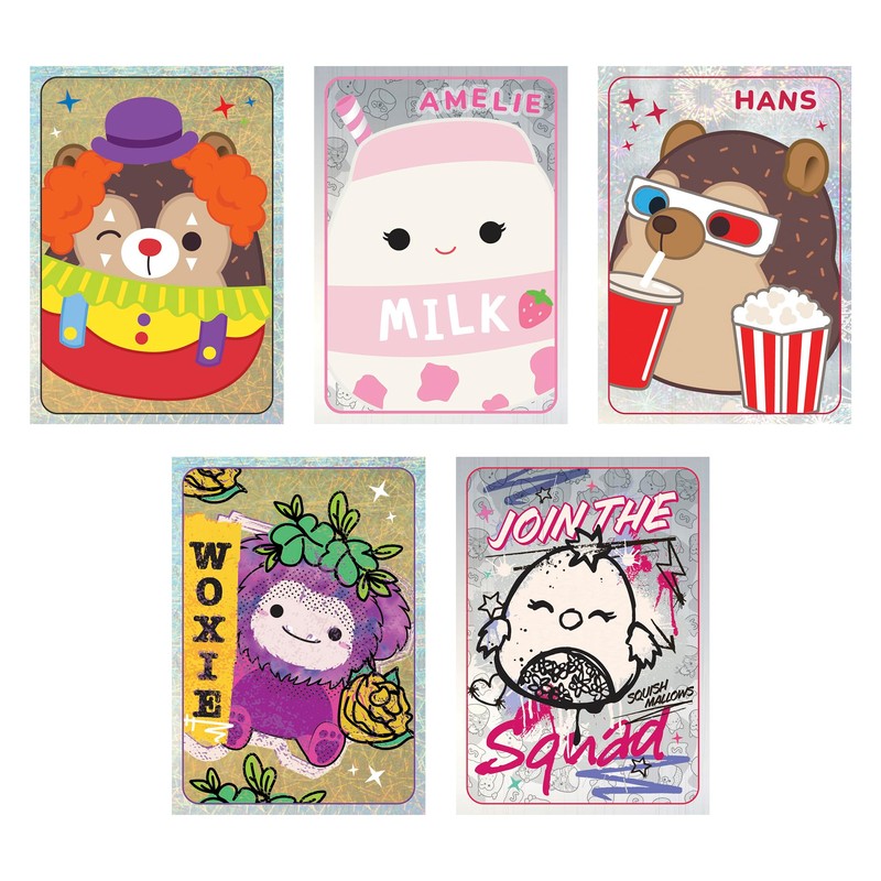 Squishmallows ‘Mallow Days’ Sticker Collection - Starter Pack