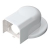 Inaba Denko MWM-75-S-W Decorative Pipe Cover Wall Corner for Air