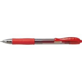 Pilot G2 07 Gel Ink Ballpoint Pen - Medium, Red