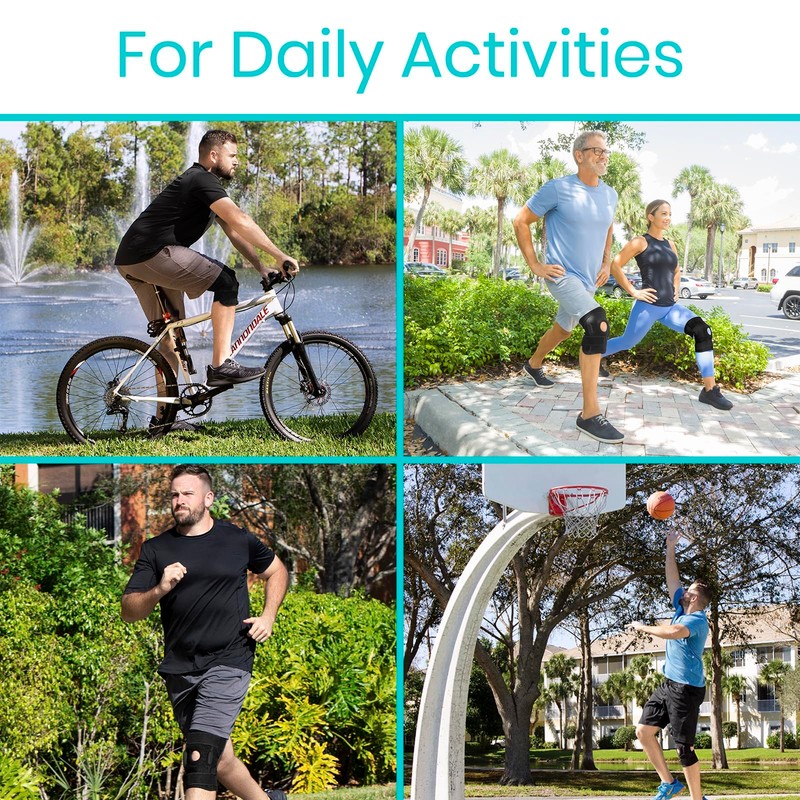 Vive Hinged Knee Brace - Relieves ACL, MCL, Meniscus Tear