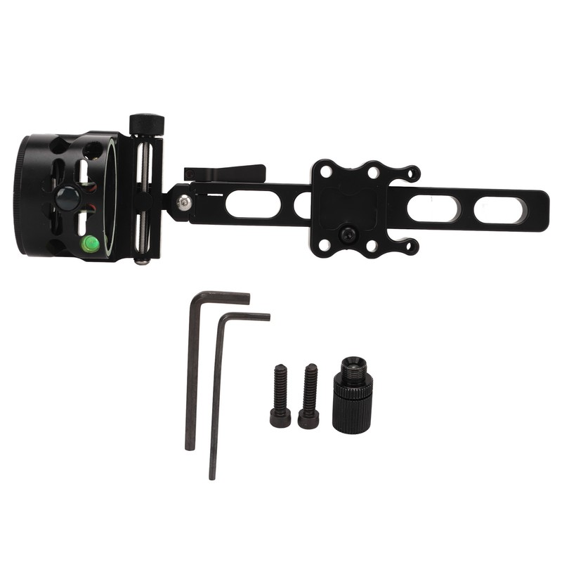 5 Pin Bow Sights Long Bar Archery Compound Bow Sight