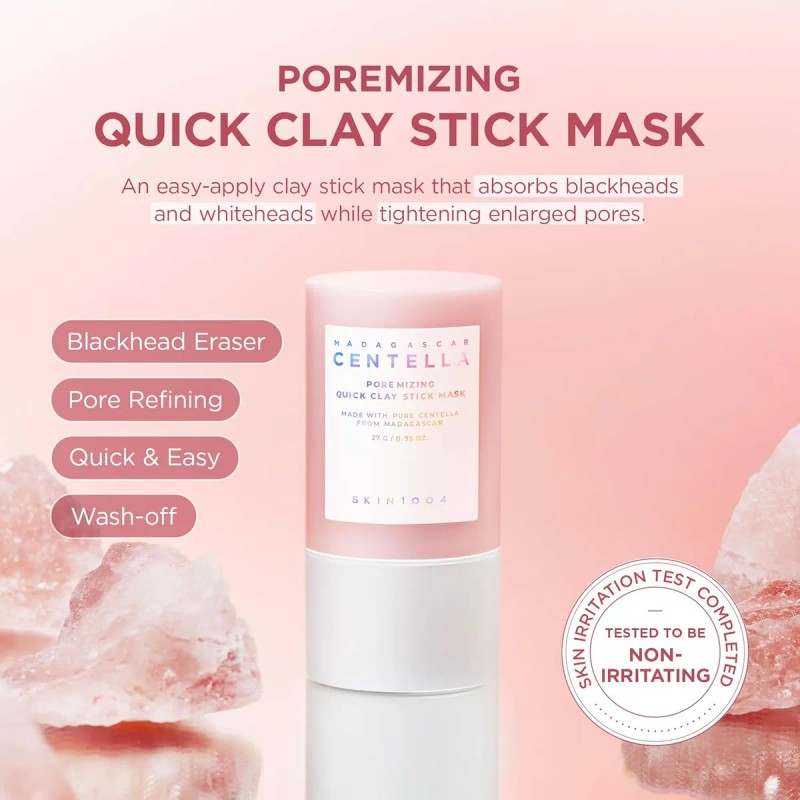 Skin1004 Madagascar Centella Poremizing Quick Clay Stick 27g Normal