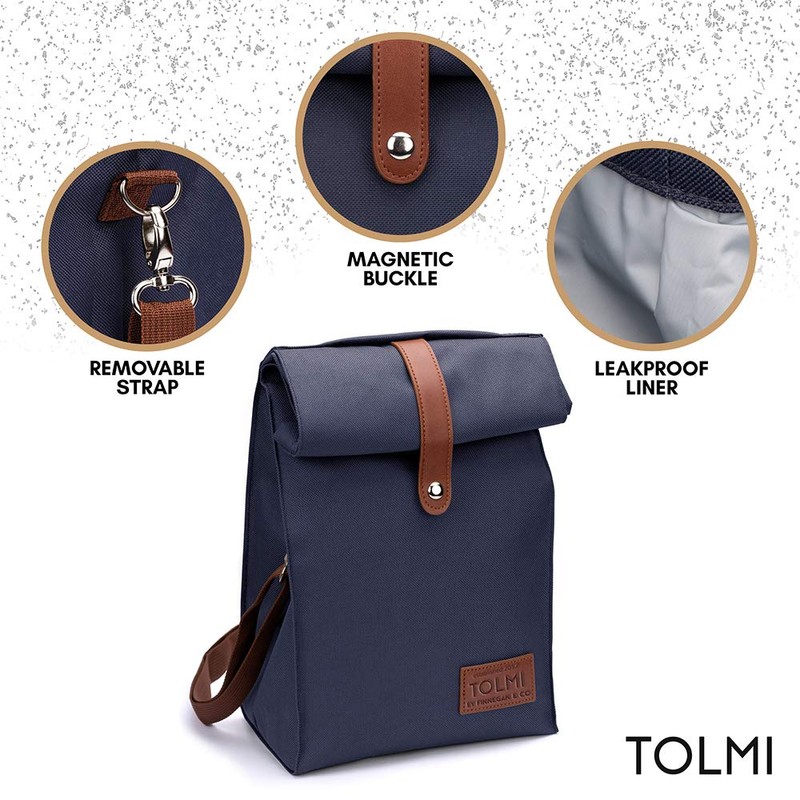 Insulated Lunch Bag by KRYO - Small reusable cooler bag