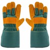 HowseHold Heavy Duty Leather Gardening Gloves - Warm Thorn Proof